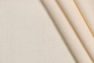 1 Yard Scalamandre Le Horizon Woven Upholstery Fabric in Blanc