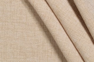 Scalamandre Chet Woven Chenille Upholstery Fabric in Cream