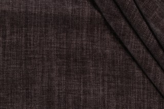 Barron Woven Chenille Upholstery Fabric in Charcoal