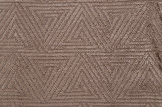 Navarro Woven Chenille Upholstery Fabric in Taupe