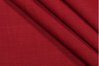 Solid RO-270 Woven Upholstery Fabric in Tomato