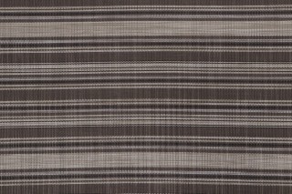 Phifertex Stripe Woven Vinyl Mesh Sling Chair Outdoor Fabric in Brownstone