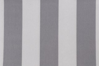 Covington Polo Stripe Woven Polypropylene Outdoor Fabric in 191-Pearl Grey