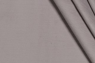 1 Yard Emilia Velveteen Upholstery Fabric in Pearl Grey