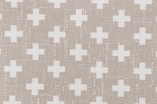 Novogratz Umbria Printed Chenille Decorator Fabric in Biscotti