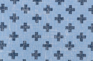 Novogratz Umbria Printed Chenille Decorator Fabric in Horizon