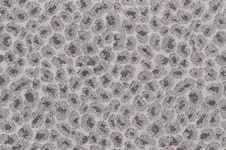 Golding Spots Woven Chenille Upholstery Fabric in Grey