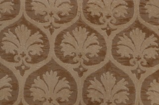 Grey Watkins Velluto Faucigny Groispoint Velvet Upholstery Fabric in Sand for Scalamandre