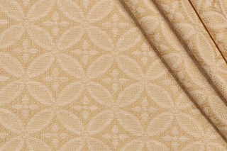 Scalamandre Kalia Damask Upholstery Fabric in Butter