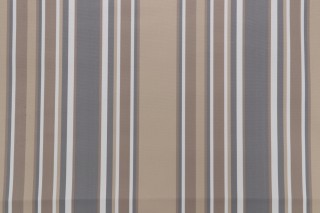 Covington Portage Stripe Woven Polypropylene Outdoor Fabric in 145-Travertine