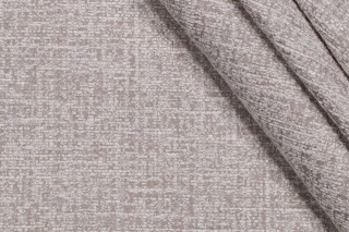 Assisi Woven Chenille Upholstery Fabric in Platinum