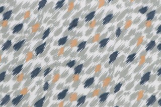 Juba Printed Velveteen Decorator Fabric in Moss