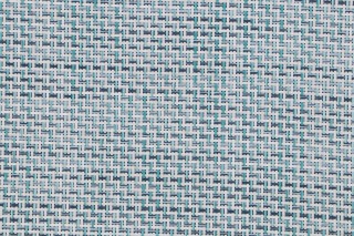 Phifertex Woven Vinyl Mesh Sling Chair Outdoor Fabric in Turquoise