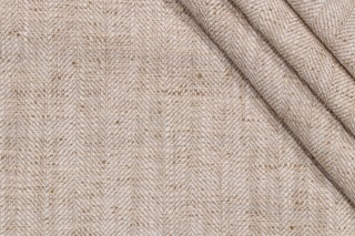 Porter Woven Upholstery Fabric in Sand