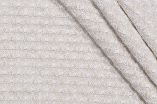 Anisa Woven Upholstery Fabric in Oyster