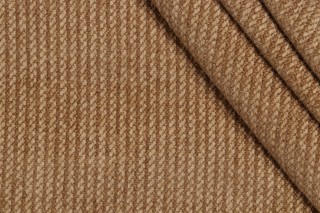 Scalamandre Stripe Woven Chenille Upholstery Fabric in Gold Coin