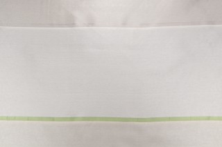 Grey Watkins Dorabella Sheer Silk Drapery Fabric in Jade for Scalamandre
