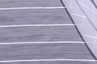PK Lifestyles Calmness Sheer Drapery Fabric in White 