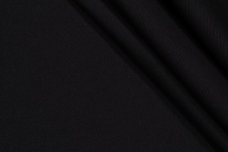 Covington Cowden Woven Cotton Twill Decorator Fabric in 947-Noir 