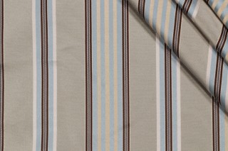 Robert Allen Smooth Lines Woven Decorator Fabric in Sterling