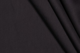 Covington Cowden Woven Cotton Twill Decorator Fabric in 9-Graphite