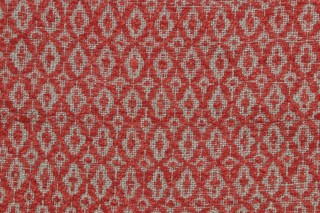 Hearth Woven Upholstery Fabric in Red