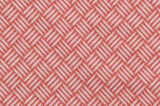 Covington Criss Cross Woven Upholstery Fabric in 340-Mandarin