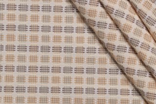 Covington Branford Woven Decorator Fabric in Parchment