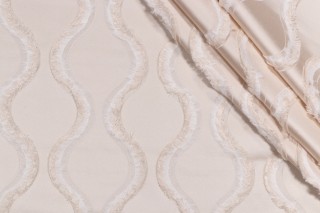 Covington Silhouette Woven Decorator Fabric in 10-Champagne
