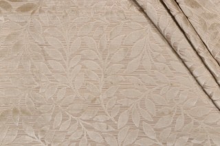 Scalamandre Argento Velvet Upholstery Fabric in Natural