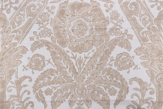 Scalamandre Luciana Damask Printed Drapery Fabric