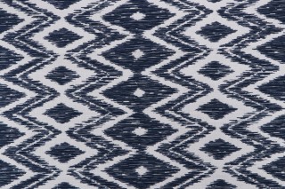 Thibaut Indira W80774 Woven Solution Dyed Acrylic Chenille Outdoor Fabric in Indigo 