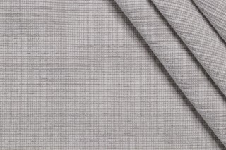 Thibaut Beachcomber W80527 Woven Solution Dyed Acrylic Chenille Outdoor Fabric in Sterling Grey 