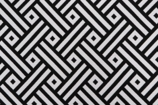 Thibaut Parterre W80329 Woven Solution Dyed Acrylic Outdoor Fabric in Black 