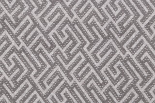 Thibaut Minos W80808 Woven Solution Dyed Acrylic Outdoor Fabric in Grey 