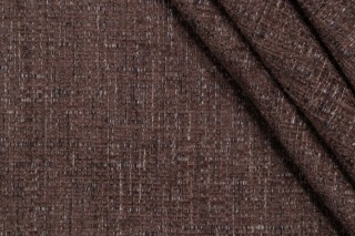 Covington Fluff Daddy Woven Felt-Backed Chenille Upholstery Fabric in 603-Chocolate