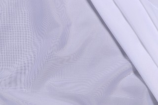 1 Yard Heritage House Fabrics Super Voile Sheer Drapery Fabric in Snow