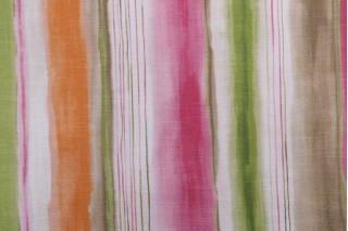 Kaufmann Albin Printed Cotton Drapery Fabric in Pink Blush