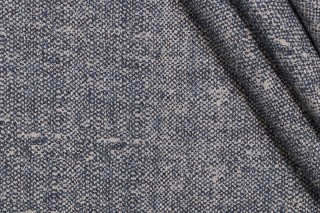 Thibaut Zara Texture W80005 Woven Solution Dyed Acrylic Outdoor Fabric in Indigo