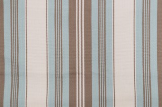 Thibaut Sheridan Stripe W80073 Woven Upholstery Fabric in Aqua