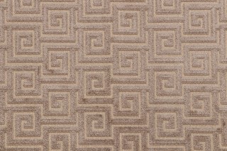 Thibaut Meander AW26130 Grospoint Velvet Upholstery Fabric in Beige