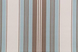 Thibaut Sheridan Stripe W80073 Woven Upholstery Fabric in Aqua