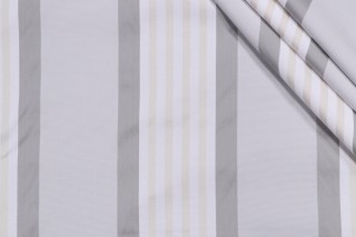 Thibaut Emerson Stripe W80111 Woven Decorator Fabric in Smoke 