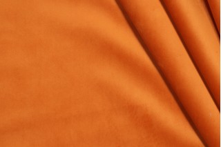 Kaufmann Legend Woven Velveteen Decorator Fabric in Pumpkin