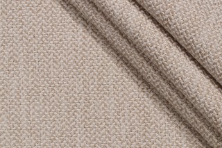 Dustin Woven Upholstery Fabric in Oat