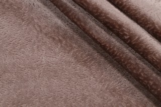 P Kaufmann Intaglio Velvet Upholstery Fabric in Taupe