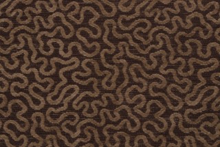 Thibaut Virtuoso W79652 Woven Chenille Upholstery Fabric in Chocolate 