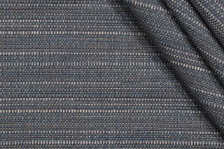 1 Yard Perennials Rock Wall 857-209 Woven Solution Dyed Acrylic Outdoor Fabric in Gunmetal/Blue