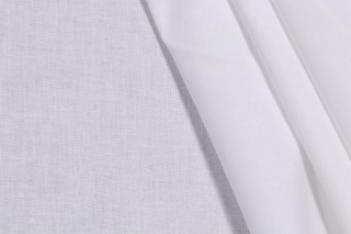 Drapery Lining in White