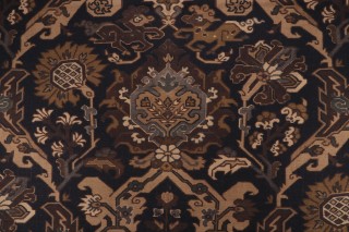 Kovu Printed Drapery Fabric in Onyx